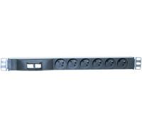 Multiprise rackable 19'' 6 prises avec disjoncteur