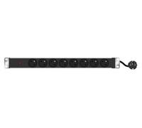 Multiprise rackable 19'' 8 prises avec voyant