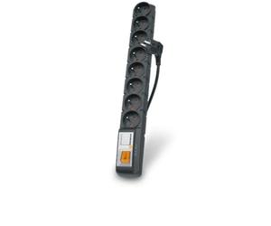 Multiprise Roline ACAR S8 PRO 8 Prises avec Interrupteur et Indicateur Lumineux