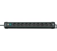 Multiprise Surtension Brennenstuhl Premium-Line 10 prises avec interrupteur (Noir)