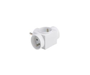 Multiprise Triplite murale Debflex 2 pôles avec terre - 714410
