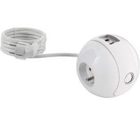 Multiprise USB WATT AND CO Wattball Blanc