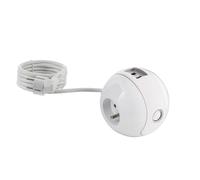 Watt&Co Multiprise USB Wattball Blanc