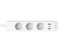 Multiprise WiFi intelligente à 3 prises avec port USB etvia une application