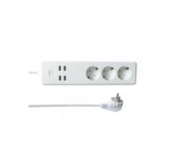 Woox Multiprise intelligente R4027, Fonctionne avec Alexa, Blanc