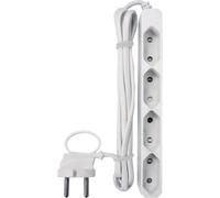 Multiprise x4 GAO 0257 blanc