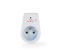Protecteur de surtension Nedis EXSO100SPE1WT 1 prise Type E 13 500 A 16 A 3680 W Blanc