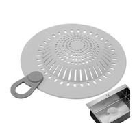 Multipurpose Drain Cover, Silicone Bathroom Hair Stopper, 14.8x2.8cm | Kitchen Sink Filter Protector with Compact Design for Convenient Cleaning for Balcony Hotel Bathroom Filter Accessories