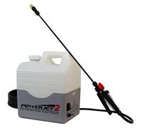 Multirex PowerJet 2 pulvérisateur électrique 12 V, portée 10 m, autonomie 5 h, Pompe 5,5 Bar avec pressostat, Lance Carbone 1,5 m, 7 Buses, Aspiration Externe, démoussage toitures façades