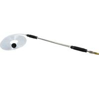 Multirex pulvérisateur Manuel INOX Double Jet, portée 6-7 m, buse réglable, Lance rétractable 40 cm, Tuyau 6 m, Aspiration Externe, Joints Viton pour Jardinage démoussage toitures terrasses