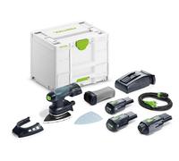 Multisander sans fil Festool DTSC 400 3,0 I-Set; 18 V; 2x3,0 Ah accu.