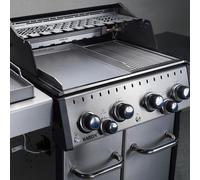 Multistation en acier inoxydable | Grille de maintien au chaud pour Broil King Baron / Regal / Imperial / Crown 490 et 690 | avec support Drumstick | 3mm d'épaisseur