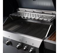 Multistation en acier inoxydable | Grille de maintien au chaud pour Burnhard Big Fred | avec support pour Drumstick | 3mm d'épaisseur