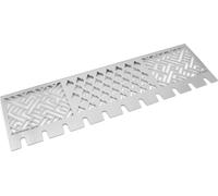 Multistation en acier inoxydable | Grille de maintien au chaud pour Napoleon Prestige 500 | avec support Drumstick | 3mm d'épaisseur