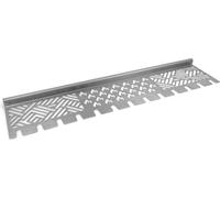 Multistation en acier inoxydable | Grille de maintien au chaud pour Weber Genesis II série 400 | avec support Drumstick | extra profond