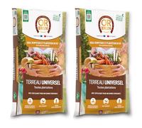 Multitanks Lot de 2 Sacs de Terreau Universel 20L Soit 40L