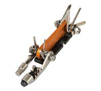 multitool 14 fonctions orange/argent