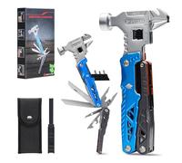Multitool 18 en 1 avec Marteau, Pince et Couteau de Poche - Outil Multifonction Robuste pour Hommes - Idéal pour le Camping, la Randonnée, la Pêche, la Survie et les Urgences
