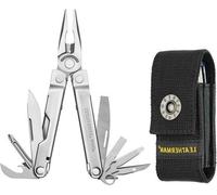 Multitool en acier inoxydable avec 14 outils pratiques - Outil d'entrée de gamme pour les activités de plein air et de camping - Couleur argentée