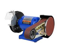 Multitool Moulin à ceinture industriel 2 x 36 pouces, 1 hp, meuleuse d'établi de 8 pouces avec meuleuses multi-outils accessoire de courroie