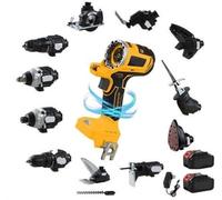 Multitool multifonction 12-en-1 – Outil électrique – Sans fil – Compact – 18V 4000mAh – Moteur sans balais