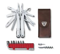 Outil multifonction victorinox swisstool spirit x plus 35 fonctions + étui cuir