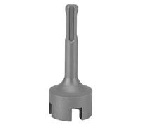 Mumusuki Tournevis de Tige de Terre, Tige SDSen Acier, Fixation de Poteau en T, Outils de Perçage Universels pour Perceuse à Percussion SDS Plus (Croix)