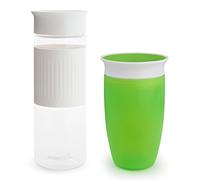 Munchkin Miracle 360 Lot de 2 hydratations Vert et blanc 680 ml