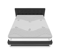 Mundialflex Surmatelas 120x190, en Mousse à mémoire de Forme, déhoussable, avec Une Housse à régulation Thermique 37System. Topper MFLX-M.