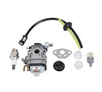 MUNEFE Kit De Carburateur De Tondeuse à Gazon, Pièces De Rechange De Carburateur De Tondeuse, Kit De Carburateur Et De Conduite De Carburant De Coupe-Bordure pour TH23 TH26 TH34 23CC