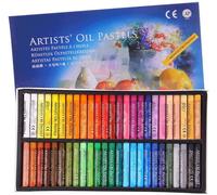MUNGYO artiste huile Pastel ensemble 12/25/50 peinture professionnelle dessin Graffiti Art Crayons lavable rond Non toxique bâtons MPS-48 Colors