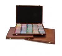 Mungyo Gallery Lot de 120 pastels semi-durs en bois Couleurs assorties
