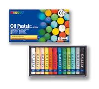 Mungyo Pastels à l'huile MOP12 – Set de 12 couleurs 11 x 70 mm assortis