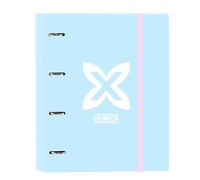 Safta Classeur 4 anneaux 35mm avec intercalaires A4 100 feuilles 27x32x3,5cm