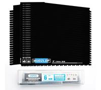 MUOZLOP Lot de 25 lames de scie sabre 150 mm - Lame de scie sabre 6/12 TPI - Pour scie sabre à bois (25, 6/12TPI 150 mm)