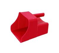 Mupingfenglan Pelle à Frrage En Plastique Mlé Polyvalent Pelle à Frrage Base Stable Réutilible Cuillère Distribution Grain pr Agriculteurs, Jaune