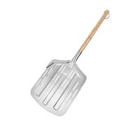 Mupingfenglan Pelle à Pizza Perforée Carrée Polyvalente Spatule à Pizza Perforée Robuste pr Pâtiiers Amateurs, 89,5cm