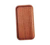 Mupingfenglan Plateau de Service en Bois, Plateau et Plat en Bois, Plateau pour Table Basse Ou Thé, Plateau Décoratif pour Pizza, Fruits, 13cmx25cmx1.5cm