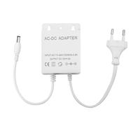 muqeu Entrée CA 110-240 V Sortie CC 12 V Alimentation Prise UE Chargeur Étanche pour Caméra IP Analogique CCTV Sécurité AHD Prise UE