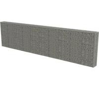 Mur à gabion avec couvercles Acier galvanisé 600x30x150 cm
