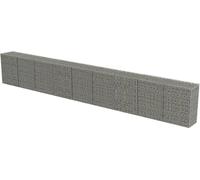 Mur à gabion avec couvercles Acier galvanisé 900x50x100 cm