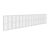 Mur à gabion avec couvercles Acier galvanisé 900x50x200 cm