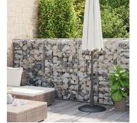 Mur à gabion - vidaXL - 900 x 50 x 150 cm - Acier galvanisé - Grande capacité de charge - Argenté