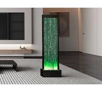 Mur de bulles d'eau - LEDs à couleurs changeantes- H. 150 cm - Noir - BLENNIE