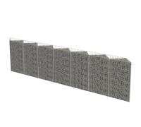 Mur de gabion Acier galvanisé 450 x 30 x 100 cm
