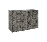 Mur en gabion avec couvercles Acier galvanisé 150x60x100 cm G
