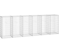 Mur en gabion avec couvercles Acier galvanisé 300 x 50 x 100 cm