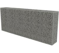 Mur en gabion avec couvercles Acier galvanisé 300 x 50 x 150 cm