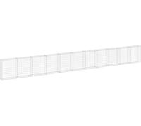 Mur en gabion avec couvercles Acier galvanisé 900x30x100 cm