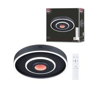 Mur Et Plafonnier Produits De Deuxième Choix Spaceglow Four Rgb+ 1200lm 230v 22w Gradable Noir Mat